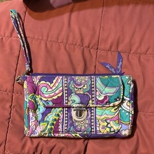 Vera Bradley Multicolor Paisley Wristlet
